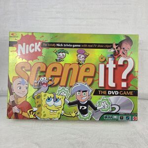 2006 Nickelodeon Nick Scene It DVD Game Complete Tested